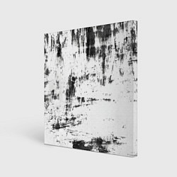 Холст квадратный Color black and white, цвет: 3D-принт