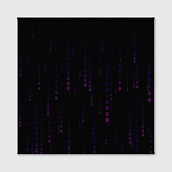 Холст квадратный Color black pink, цвет: 3D-принт — фото 2