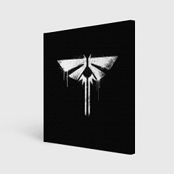 Холст квадратный Symbol fireflies paint, цвет: 3D-принт