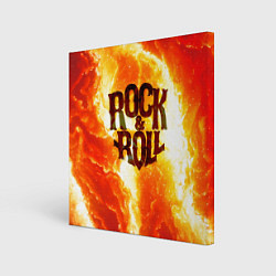 Картина квадратная Рок н ролл