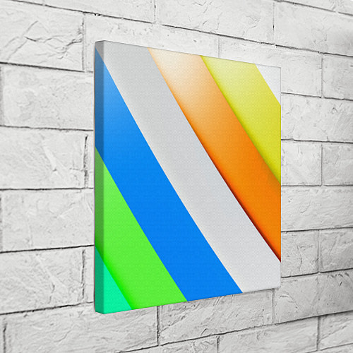 Картина квадратная Striped / 3D-принт – фото 3