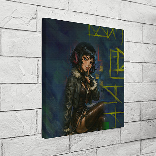 Картина квадратная Джейн Доу из ззз / 3D-принт – фото 3