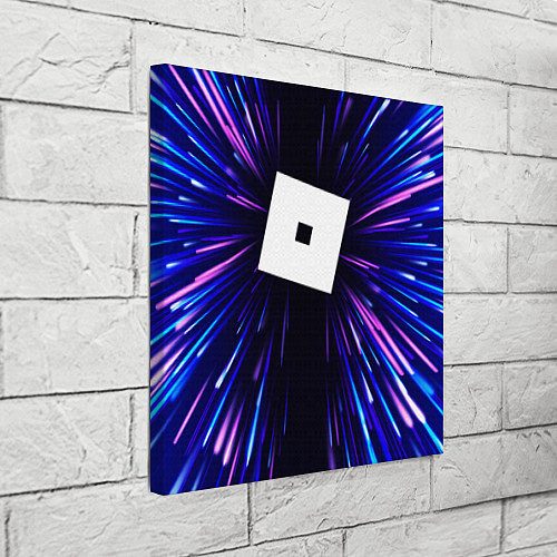 Картина квадратная Roblox neon energy / 3D-принт – фото 3