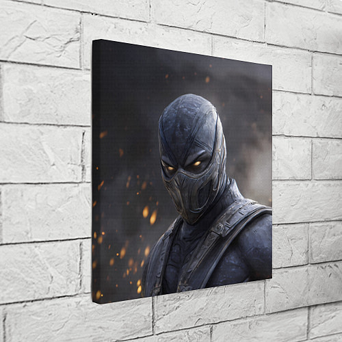 Картина квадратная Noob Saibot Mortal Kombat / 3D-принт – фото 3