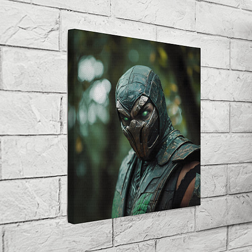 Картина квадратная Ящер Мортал комбат / 3D-принт – фото 3