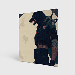 Картина квадратная Человек-волк