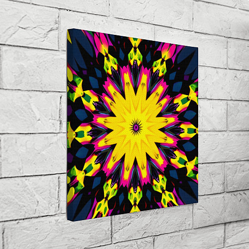 Картина квадратная Звездный калейдоскоп / 3D-принт – фото 3