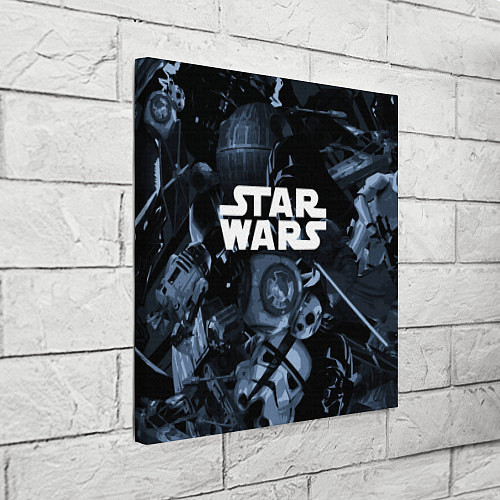 Картина квадратная Star wars персонажи из звездных войн / 3D-принт – фото 3