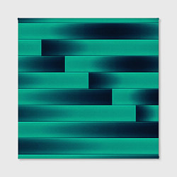 Холст квадратный Color light blue square, цвет: 3D-принт — фото 2