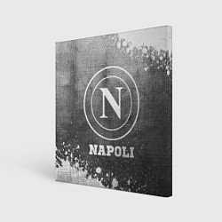 Холст квадратный Napoli - grey gradient, цвет: 3D-принт