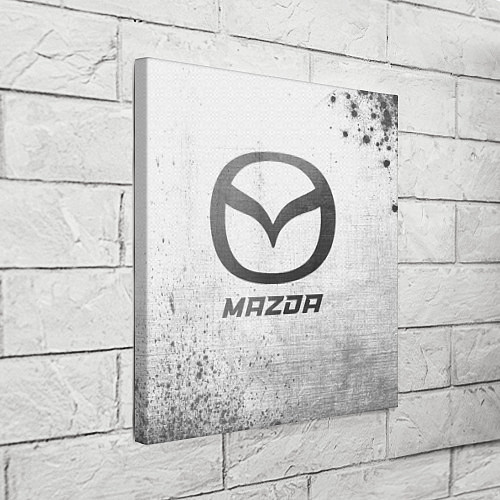 Картина квадратная Mazda - white gradient / 3D-принт – фото 3