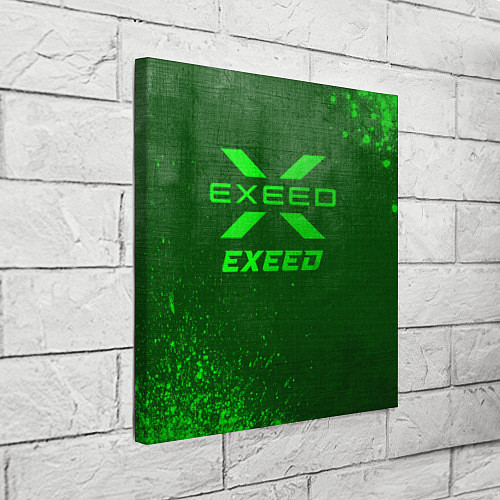 Картина квадратная Exeed - green gradient / 3D-принт – фото 3