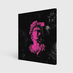 Холст квадратный Скульптура гранж арт, цвет: 3D-принт