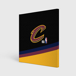 Холст квадратный Cleveland Cavaliers NBA basketball, цвет: 3D-принт