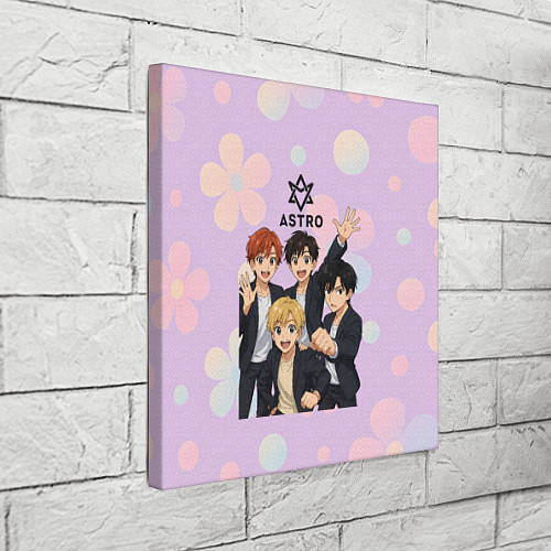 Картина квадратная Astro anime / 3D-принт – фото 3