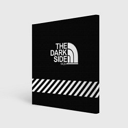 Холст квадратный The dark side, цвет: 3D-принт