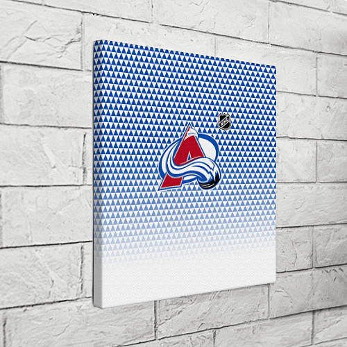 Картина квадратная Колорадо Эвеланш - геометрический градиент / 3D-принт – фото 3