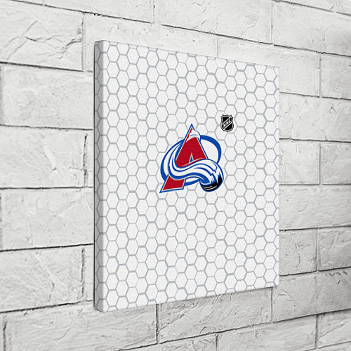 Картина квадратная Колорадо Эвеланш - белые соты / 3D-принт – фото 3