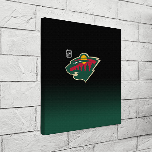 Картина квадратная Миннесота Уайлд - градиент / 3D-принт – фото 3