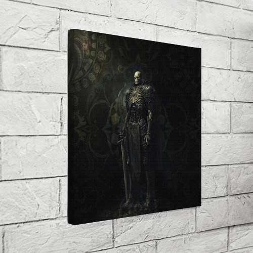 Картина квадратная Командир скелетов / 3D-принт – фото 3