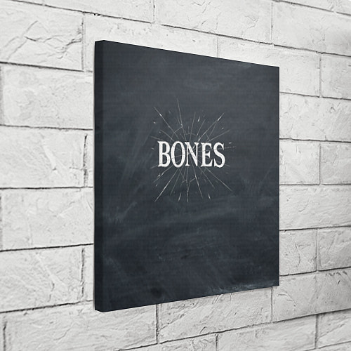 Картина квадратная Bones разбитое стекло / 3D-принт – фото 3
