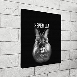 Холст квадратный Черемша мем, цвет: 3D-принт — фото 2