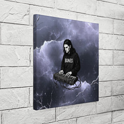 Холст квадратный Bomes клавишник, цвет: 3D-принт — фото 2