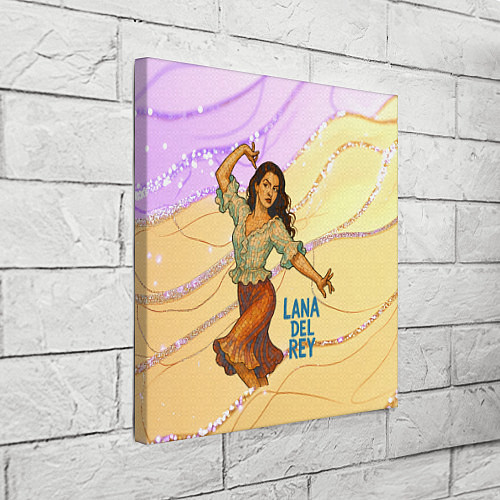 Картина квадратная Lana Del Rey танцует / 3D-принт – фото 3