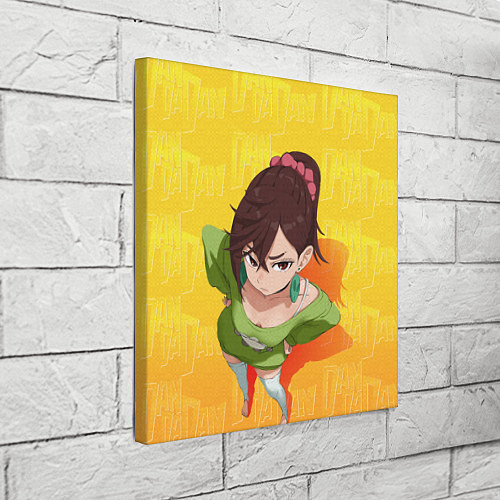 Картина квадратная Дандадан - Момочка / 3D-принт – фото 3