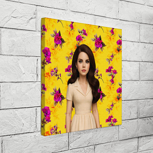 Картина квадратная Lana Del Rey образ куклы / 3D-принт – фото 3