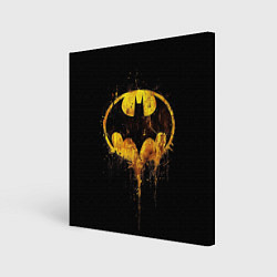 Холст квадратный Бэтмен летучая мышь, цвет: 3D-принт
