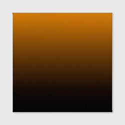 Холст квадратный Orange gradient, цвет: 3D-принт — фото 2