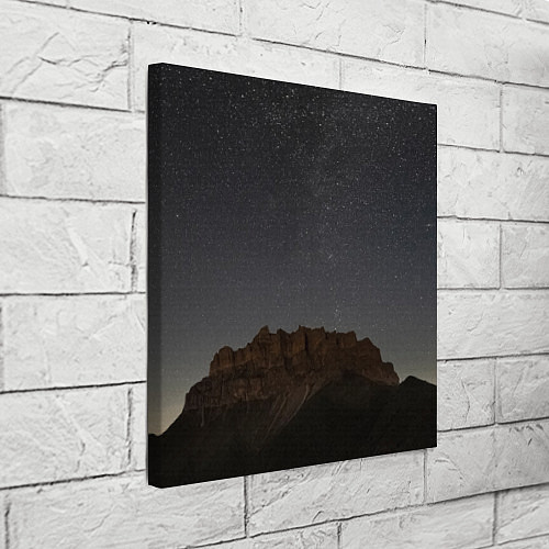 Картина квадратная Массив Метеген под звездами / 3D-принт – фото 3