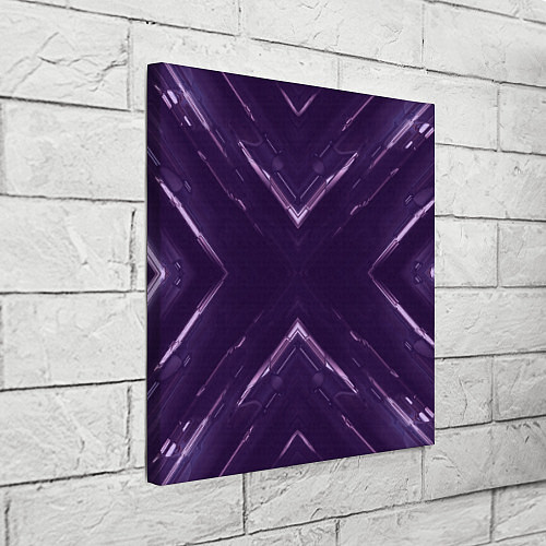 Картина квадратная Графический эффект симметричный / 3D-принт – фото 3