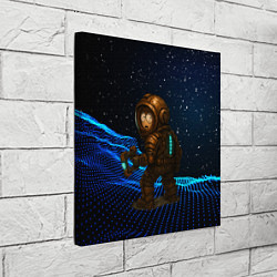 Холст квадратный Кенни во вселенной Dead Space, цвет: 3D-принт — фото 2