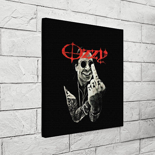Картина квадратная Ozzy fuck / 3D-принт – фото 3