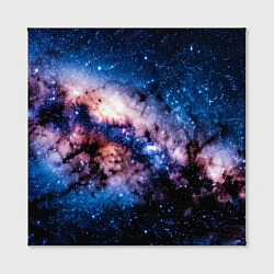 Холст квадратный Фантастический космос звёзды и туманности, цвет: 3D-принт — фото 2