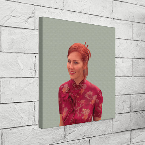 Картина квадратная Мэри Джейн Kirsten Dunst / 3D-принт – фото 3