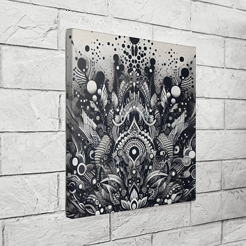 Картина квадратная Abstract pattern - graffiti / 3D-принт – фото 3