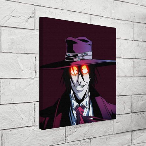 Картина квадратная Hellsing - Алукард / 3D-принт – фото 3