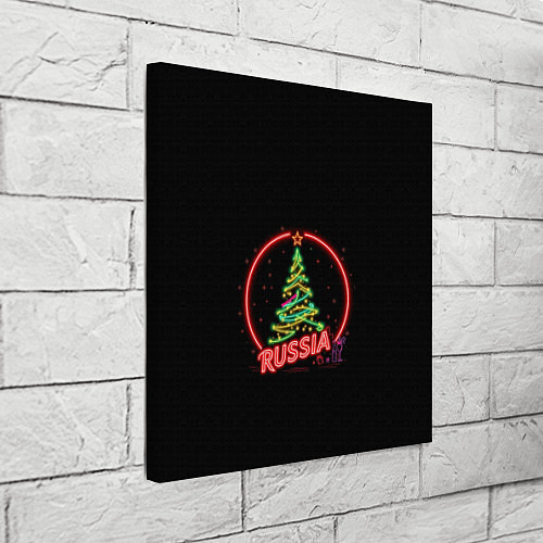 Картина квадратная New year / 3D-принт – фото 3