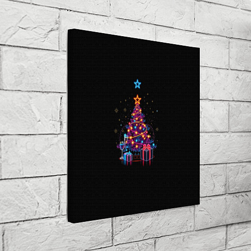 Картина квадратная Christmas gifts / 3D-принт – фото 3