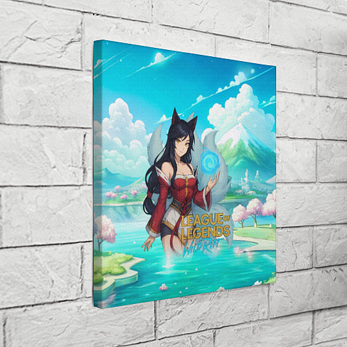 Картина квадратная Ahri League of Legends / 3D-принт – фото 3