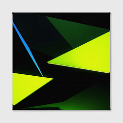 Холст квадратный Geometric shapes, цвет: 3D-принт — фото 2