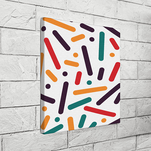 Картина квадратная Oval oil / 3D-принт – фото 3