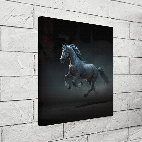 Картина квадратная Конь бегун / 3D-принт – фото 3