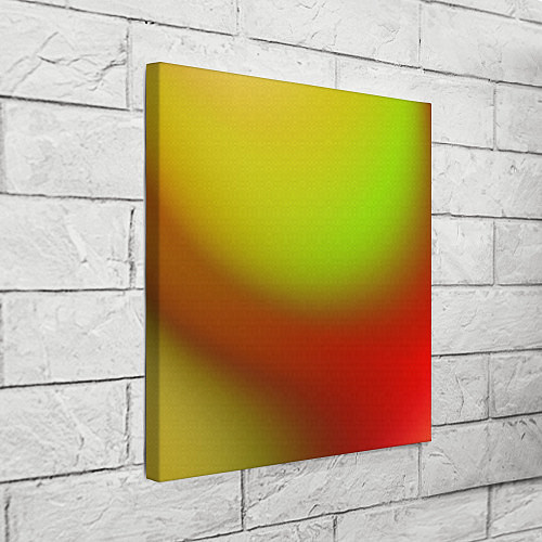 Картина квадратная Color multicolored gradient / 3D-принт – фото 3