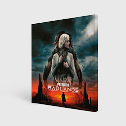 Картина квадратная Главные герои Хищник планета смерти