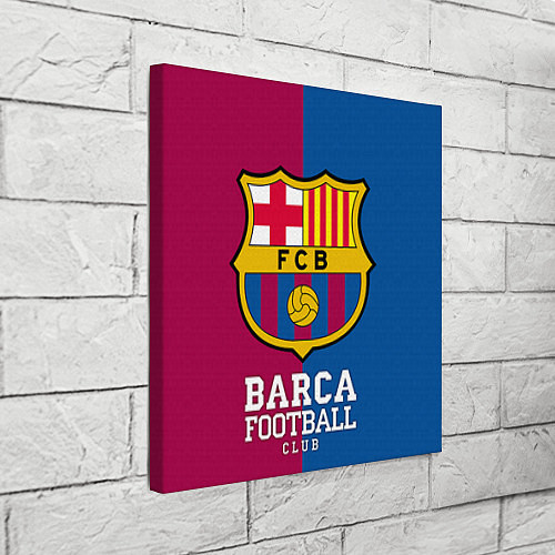 Картина квадратная Barca Football / 3D-принт – фото 3