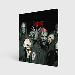 Холст квадратный Slipknot, цвет: 3D-принт